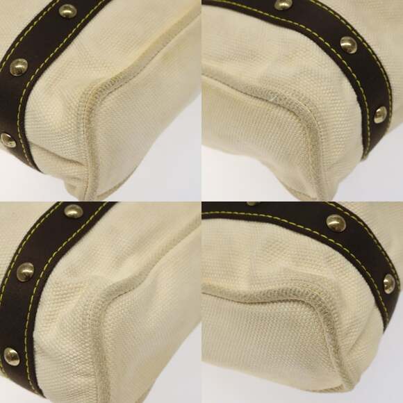 LOUIS VUITTON Cabas MM Antigua Tote Bag Brown Beige M40036 - Picture 10 of 12